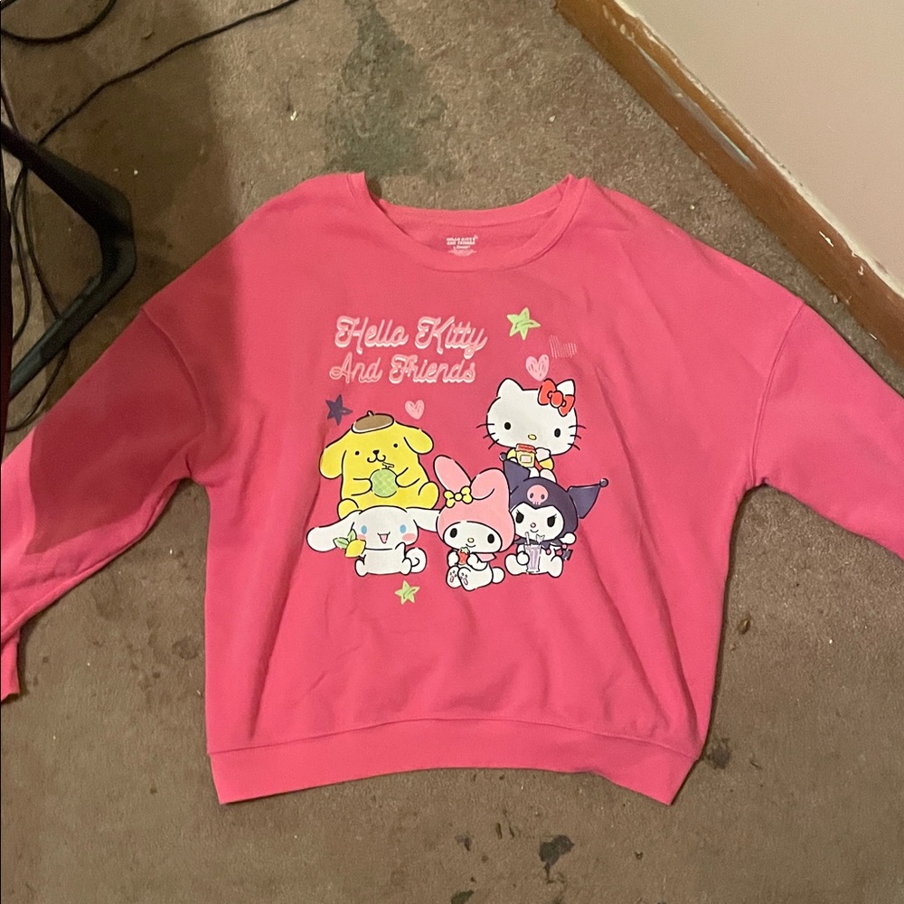Hello Kitty & Friends Pink Kids Sweatshirt